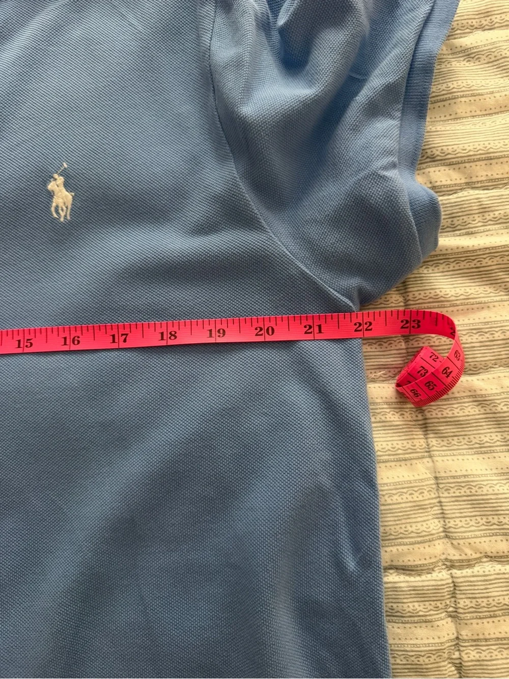 POLO RALPH LAUREN Classic Fit Short Sleeve Polo Shirt Men’s Size XL Blue Casual